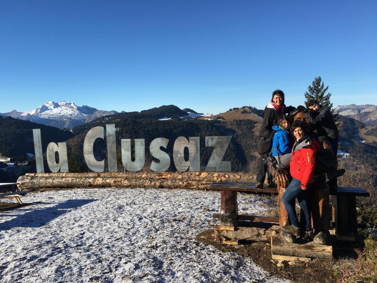 Les Bouquetins Apartment La Clusaz Luaran gambar