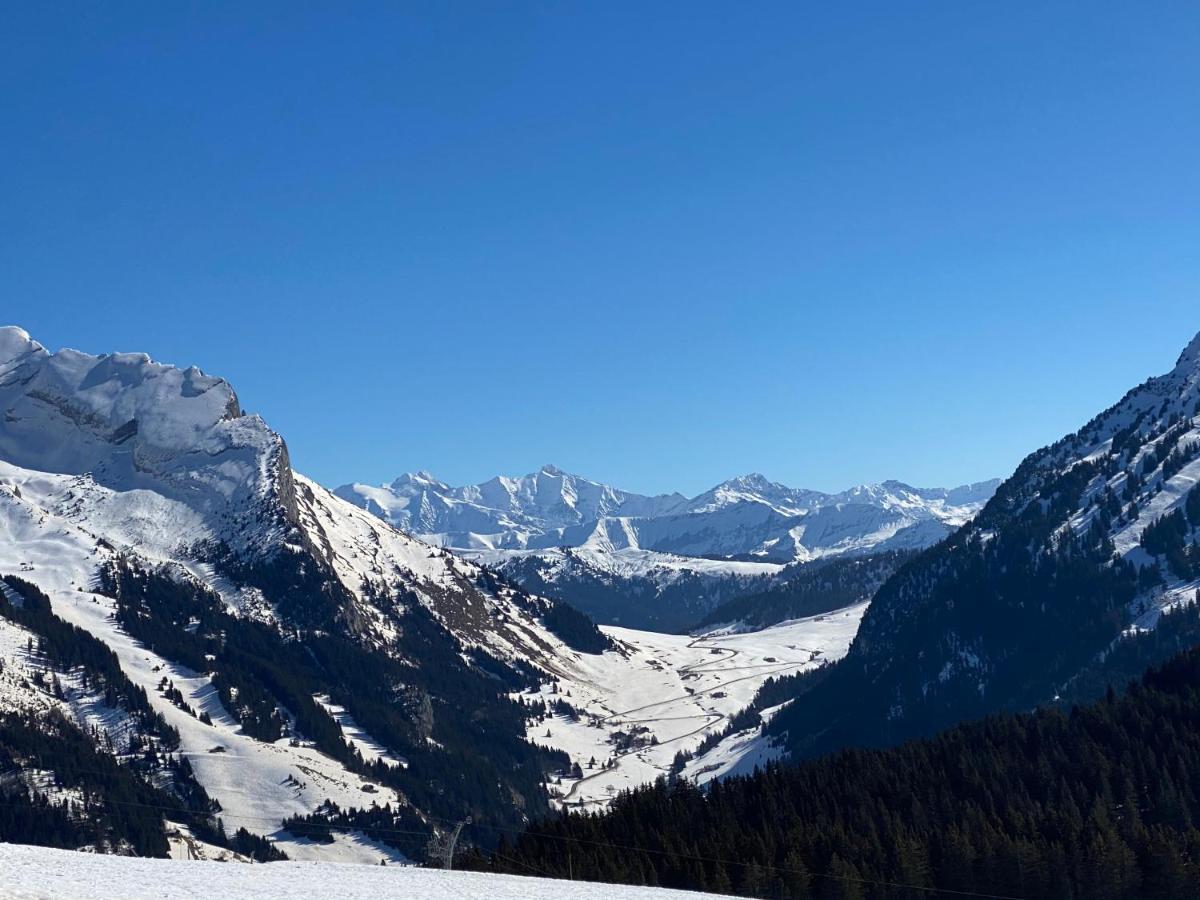 Les Bouquetins Apartment La Clusaz Luaran gambar