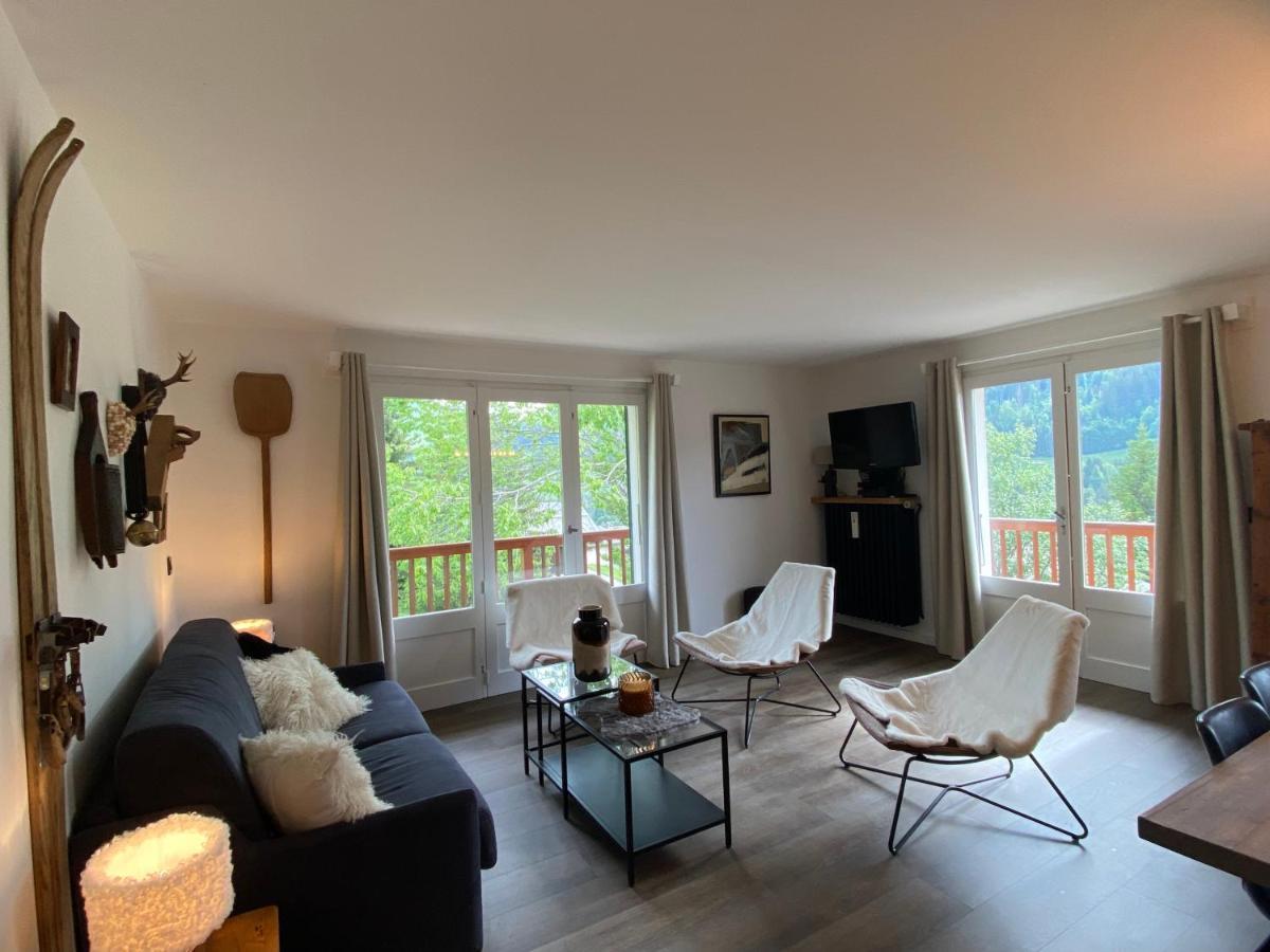 Les Bouquetins Apartment La Clusaz Luaran gambar